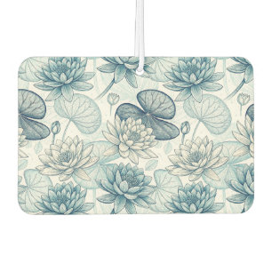 Ambientador Modern Blue Water Lilies Monet Style