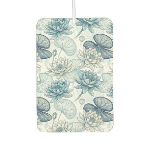 Ambientador Modern Blue Water Lilies Monet Style