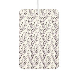Ambientador Modern Boho Floral Pattern Plum White