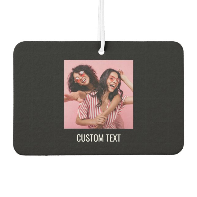 Ambientador Modern Editable Black Minimal Text Design Template (Anverso)