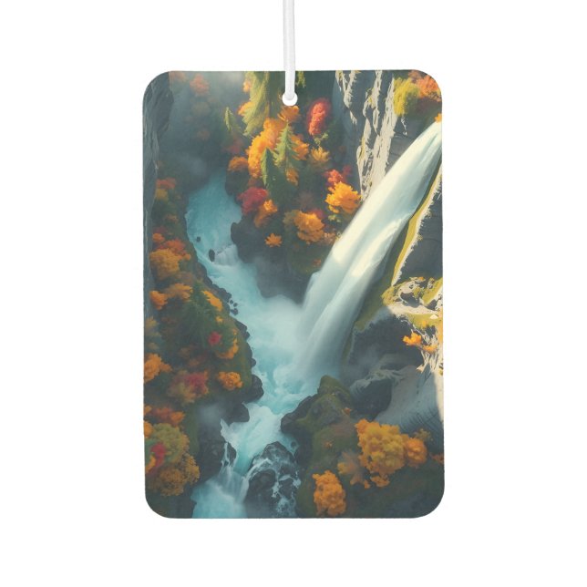 Ambientador Modern Navy & Gold Abstract Mountain Peak – Luxury (Anverso)