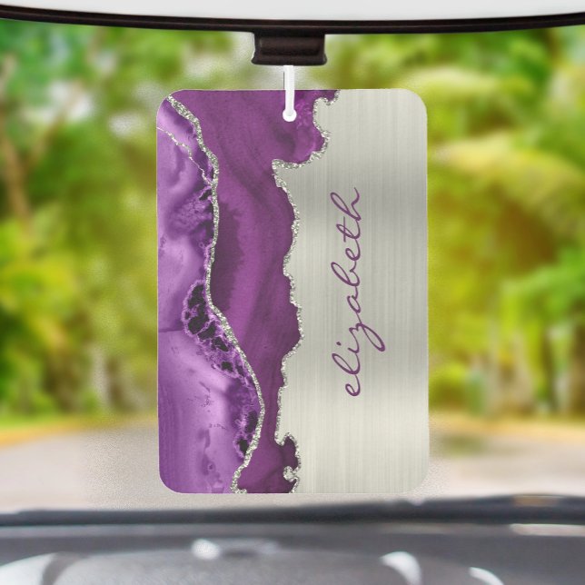 Ambientador Modern Purple Silver Agate Metallic (Subido por el creador)