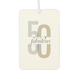 Ambientador Moderno Cincuenta y Fabuloso Elegante 50 cumpleaño