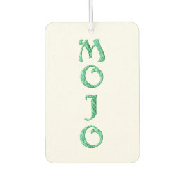 Ambientador Mojo blanco protector de aire para coches