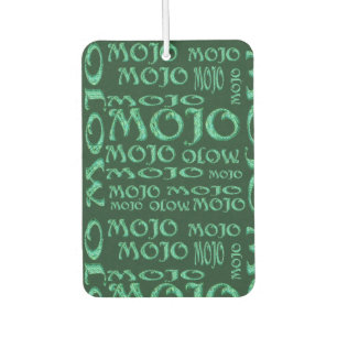 Ambientador Mojo green car air freshener
