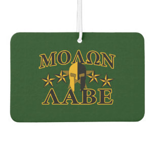 Ambientador Molon Labe Spartan Warrior 5 stars green