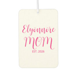 Ambientador Mom Established Pink Script Name