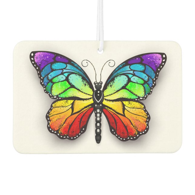 Ambientador Monarca de mariposa arcoiris (Anverso)