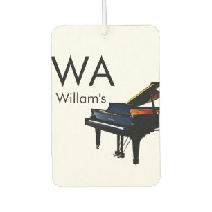 Ambientador Monograma agregar nombre de letra inicial música d