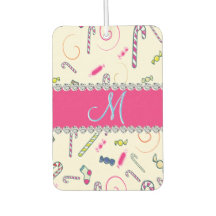 Monograma de Candy Cane