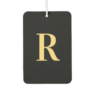 Ambientador Monograma personalizado oro negro