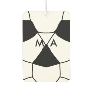 Ambientador Monograma simple añada su letra de nombre man mini