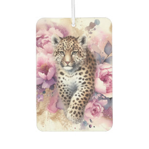 Ambientador Monstruo de papel Leopard Cub y Rosas