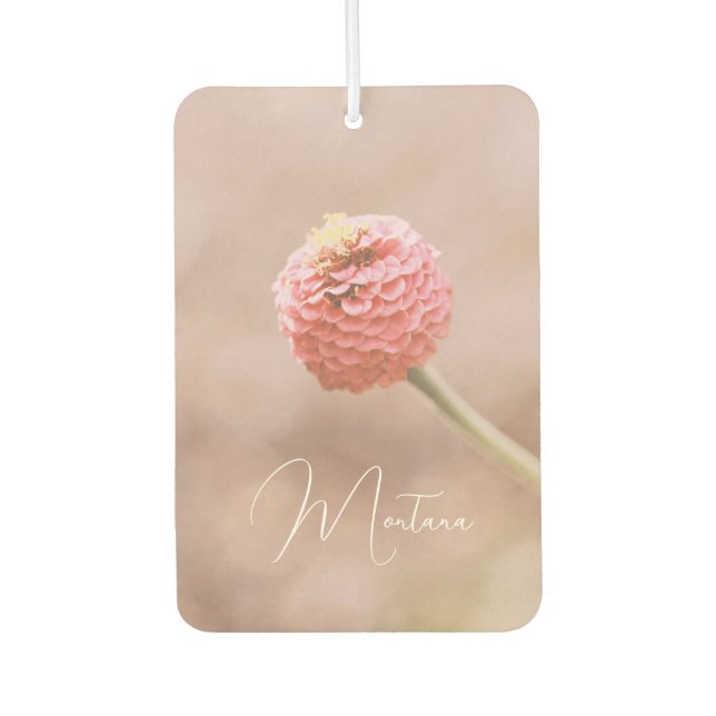 Ambientador Montana Pink Wildflower Air Freshener (Anverso)