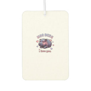 Ambientador Moo Deng el divertido Baby Pygmy Hippo Cute Hippop