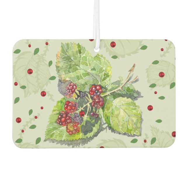 Ambientador moras rojas y negras (Anverso)