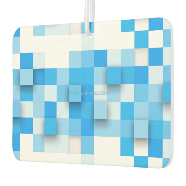 Ambientador mosaico de cuadros de SlipperyJoe moderno de tres- (Izquierda)