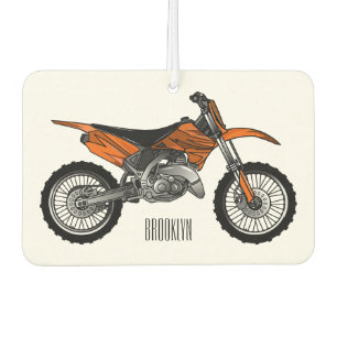 Ambientador Motocicleta sucia fuera de carretera / motocross p