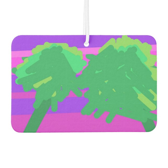Ambientador Mt. Sunset Pink Green Purple (Anverso)