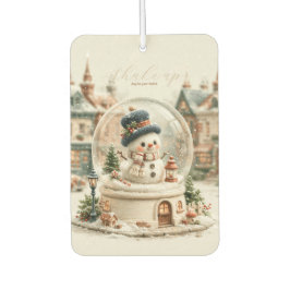 Ambientador Muñeco de nieve globo de nieve lindo