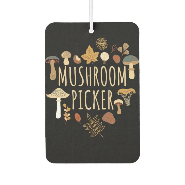 Ambientador Mushroom Hunter Mushrooms Picker (Anverso)