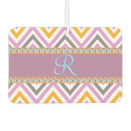 Ambientador Naranja púrpura Diamond Chevron