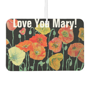 Ambientador Naranja y patinetas negras Nombre Aire del automóv