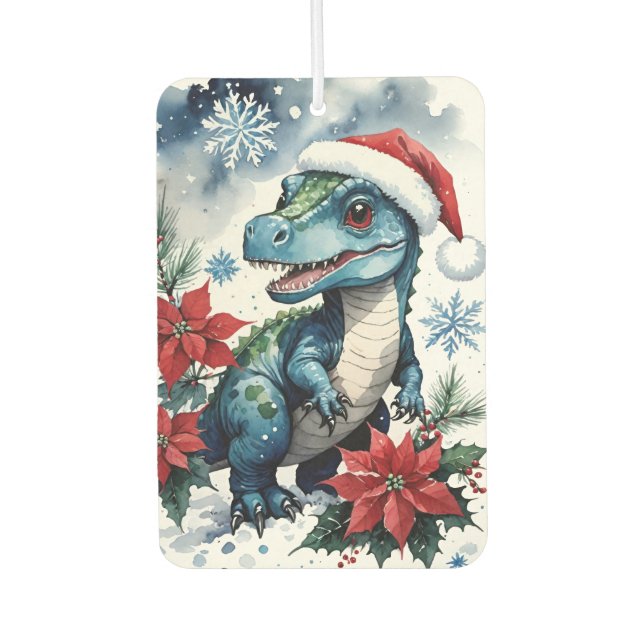 Ambientador Navidades Adorables Santa T-Rex Santa (Anverso)