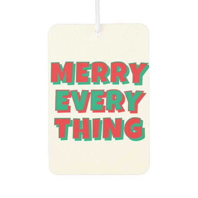 Ambientador Navidades Air Freshener (Anverso)