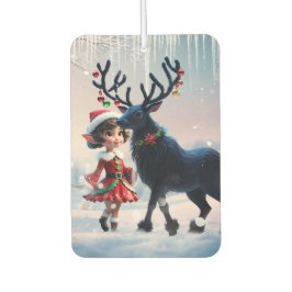 Ambientador Navidades amables y renos oscuros.