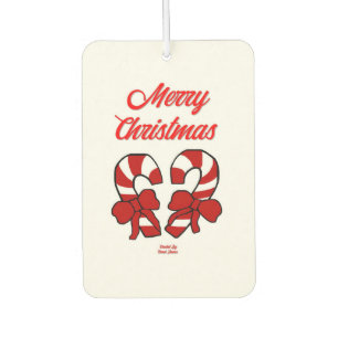 Ambientador Navidades Candy Canes Retrato Aire Freshener