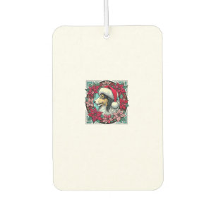 Ambientador Navidades Collie Dog Ilustracion Yule Collies 2
