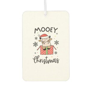Ambientador Navidades de Mooey lindo bebé Highland Cow Vacas n