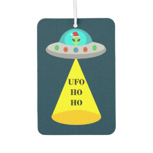 Ambientador Navidades de UFO Ho Ho Alien volador