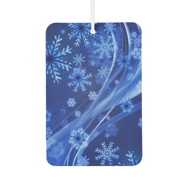 Ambientador Navidades del Blue Winter Snowflakes (Anverso)
