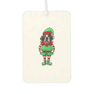 Ambientador Navidades divertidos Elf St Bernard Dog Saint Bern
