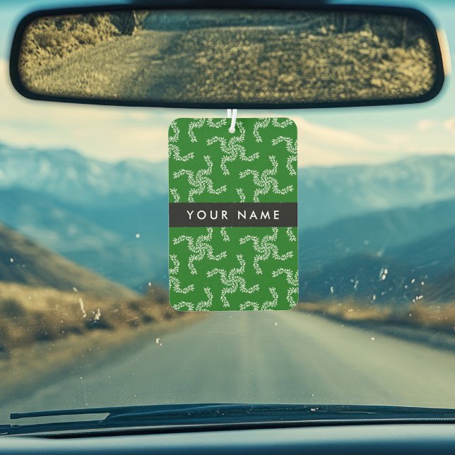 Ambientador Navidades Garland, Green, Your name, Personalize (Subido por el creador)