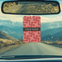 Navidades Garland, Red, Tu nombre, Personalizar