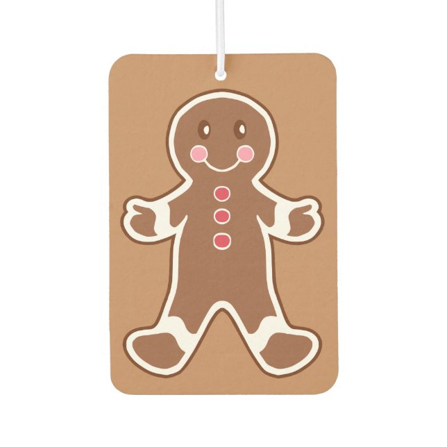 Ambientador Navidades Gingerbread Air Freshener (Anverso)