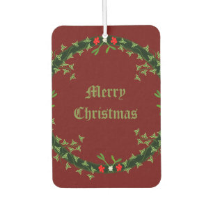 Ambientador Navidades góticos Personalizado Wreath
