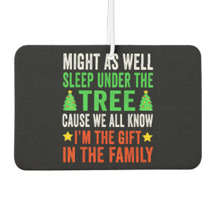 Ambientador Navidades graciosos Navidades niños Pajamas Chicas