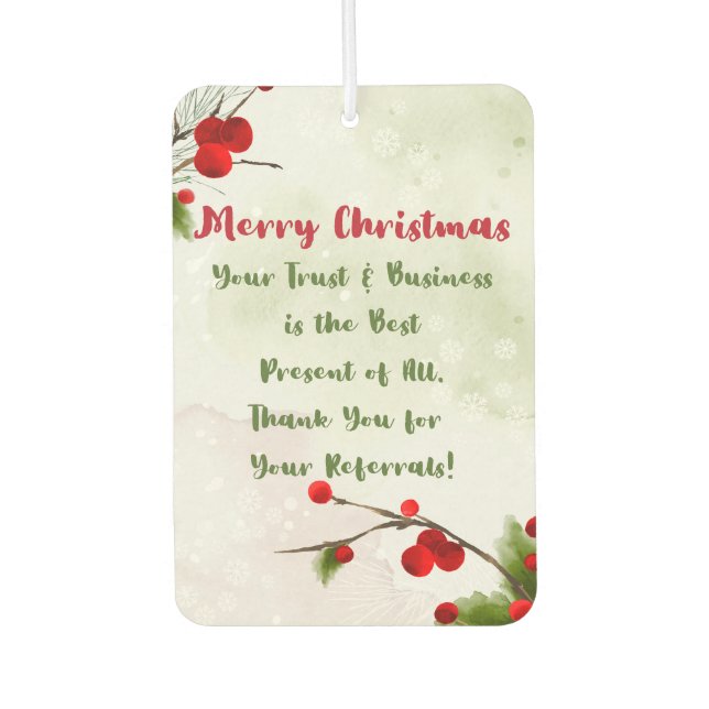 Ambientador Navidades Pop by | Agradecimientos de marketing de (Anverso)