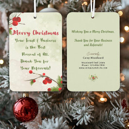 Ambientador Navidades Pop by | Agradecimientos de marketing de