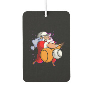 Ambientador Navidades Santa Claus Con Bate De Béisbol
