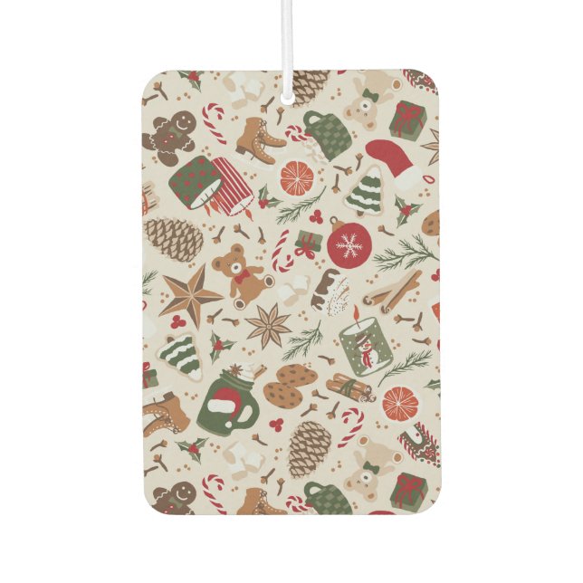 Ambientador Navidades y especias acogedores (Anverso)