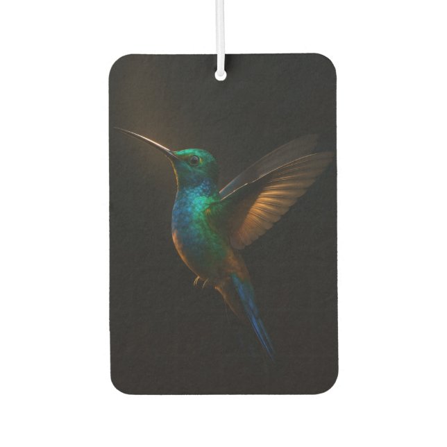 Ambientador Negro 4 Fresheners De Aire De Autos Lujosos, Ave V (Anverso)