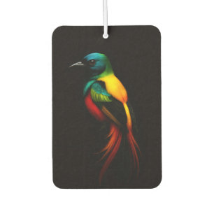 Ambientador Negro 4 Fresheners de Aire para Autos Lujosos, Ave