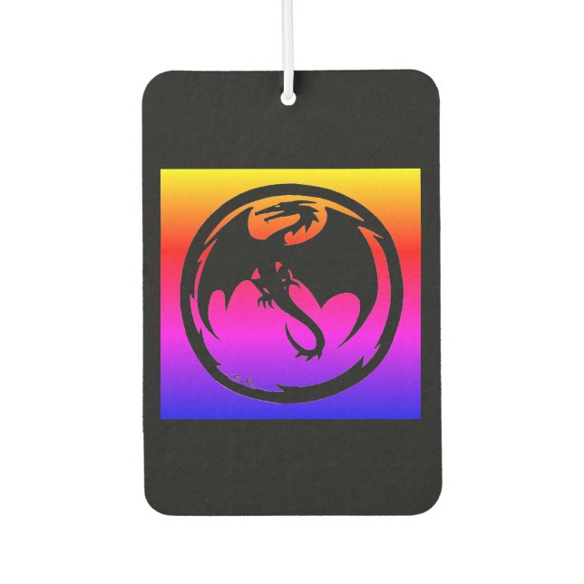 Ambientador Neon Black Dragon (Anverso)
