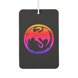 Ambientador Neon Dragon paravientos de aire negro para coches