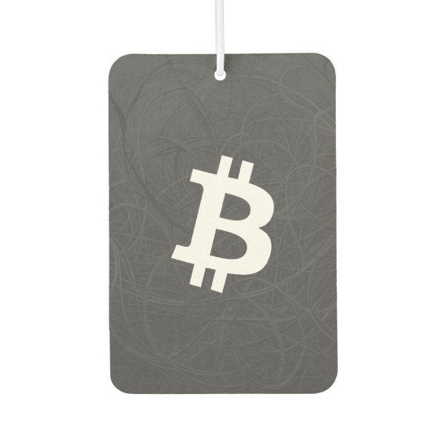 Ambientador Neurona de Bitcoin Gris (Anverso)